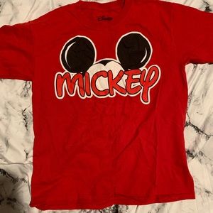 Mickey Mouse red tee